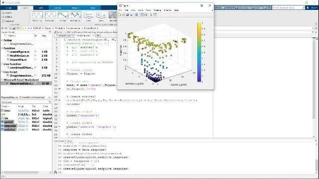 MATLAB interface for numerical modelling and statistical analysis