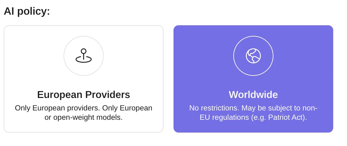 AI Policy