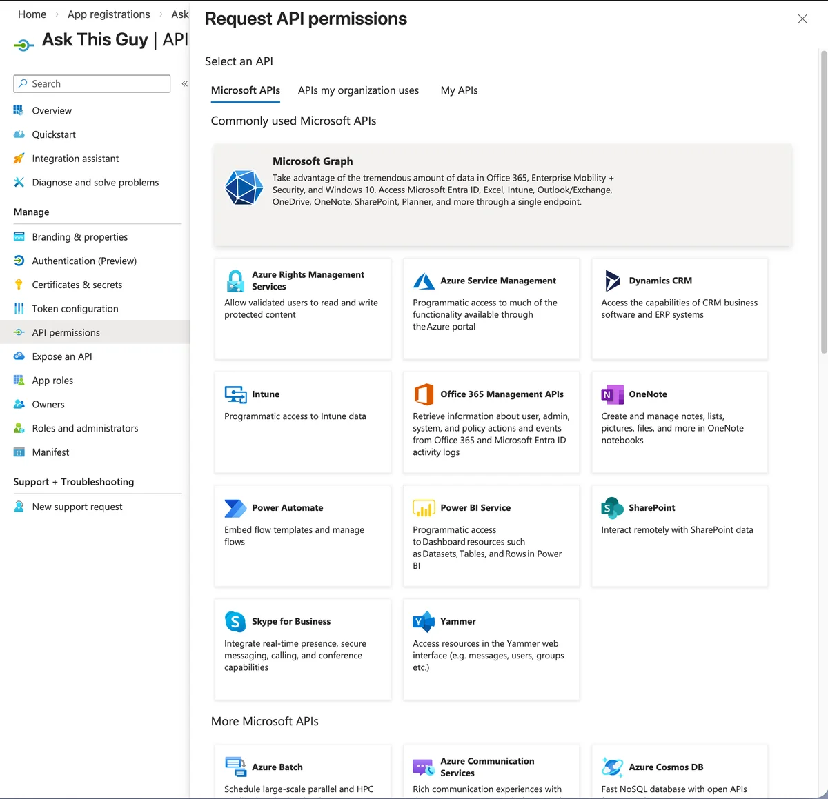Microsoft Graph