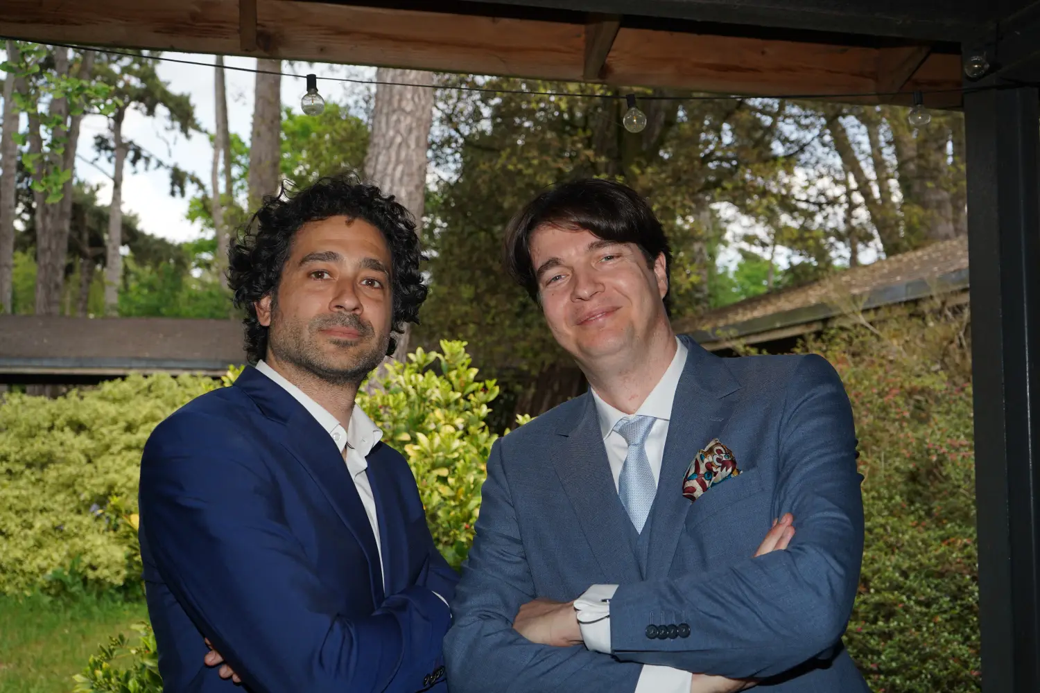 Jean-Christophe Budin and Rémi Chkaibane, the two founders of Ask This Guy
